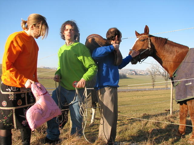 Das Trio wird nach Fort Culver gebracht